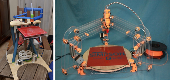 RepRap Morgan and Simpson designs